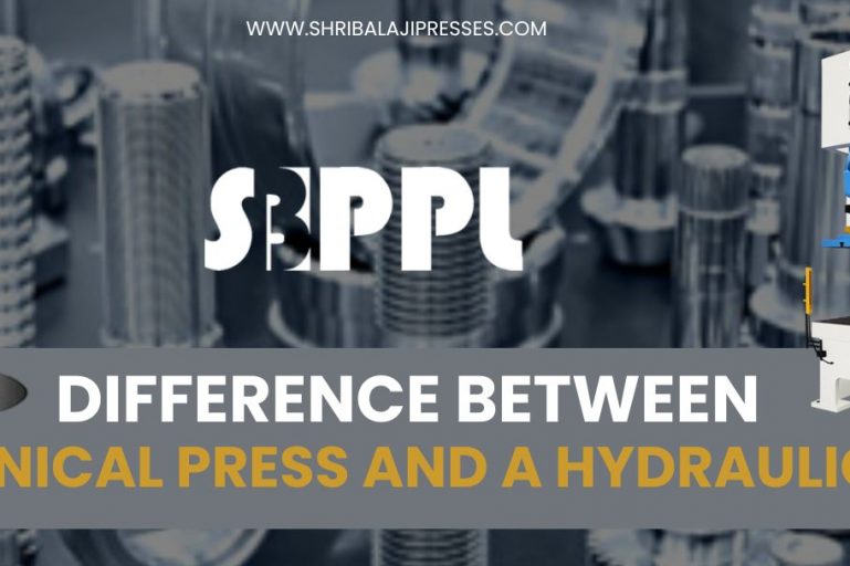 Difference Between a Mechanical Press and a Hydraulic Press