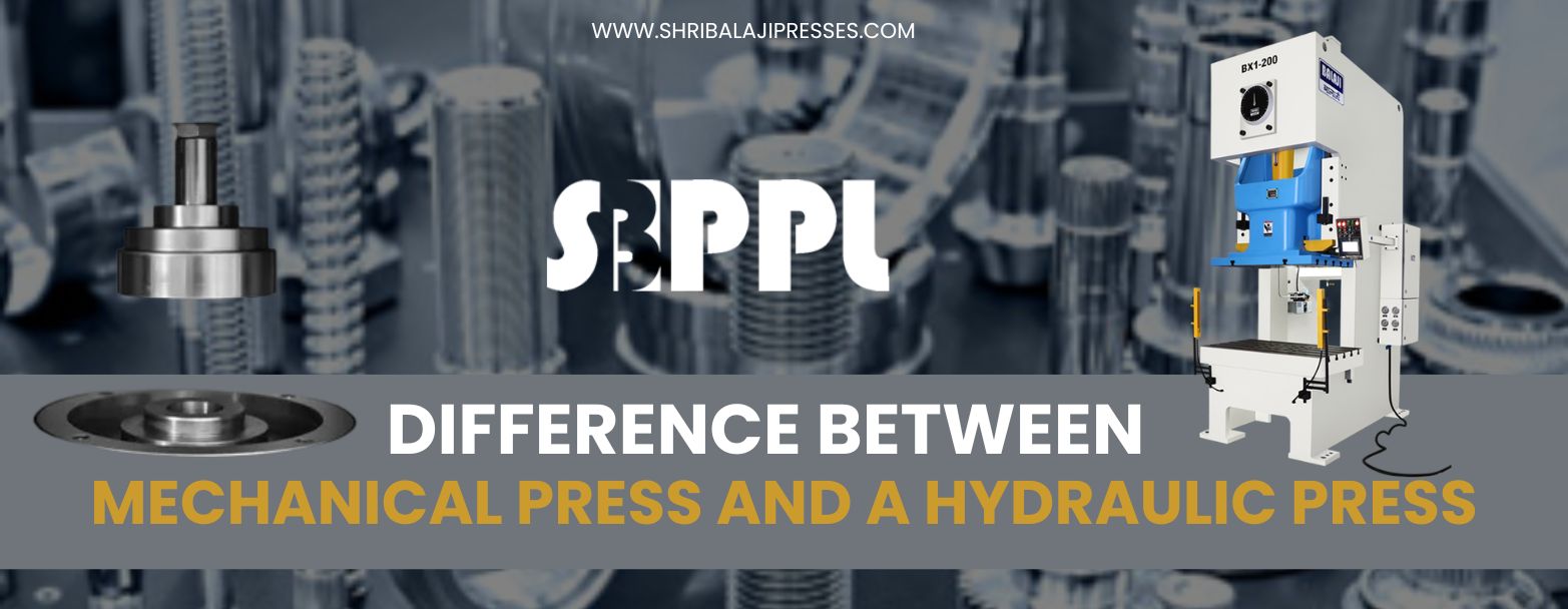 Difference Between a Mechanical Press and a Hydraulic Press